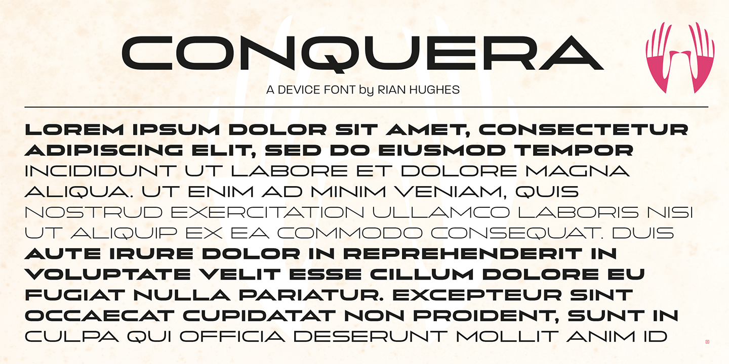 Conquera Light Font preview